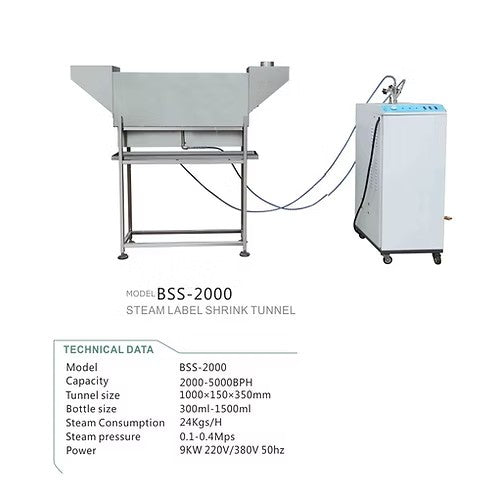 Steam Labelling Machine