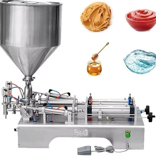 Double Nozzle Paste Filling Machine
