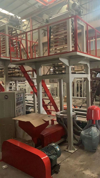 55mm Nylon Making Film Blow Extruder Machine